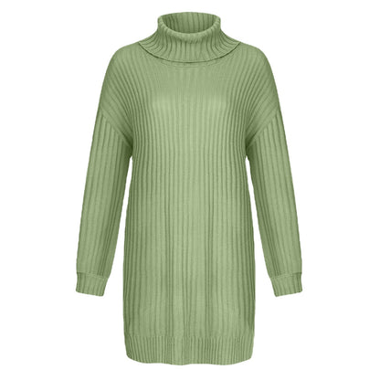 Pull-over à col roulé en grosse maille pour femmes, coupe décontractée Chic und Stil
