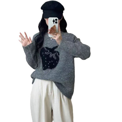 Pull doux pour femmes au design moderne avec un mignon motif animal Chic und Stil