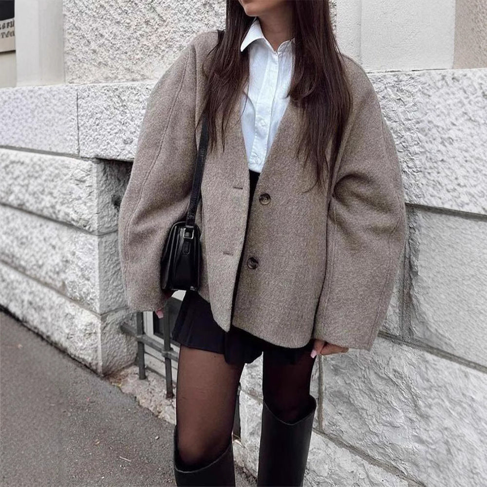 Ladies Chic Wool Jacket