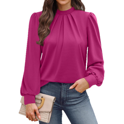 Dames élégante blouse avec manches bouffantes Chic und Stil