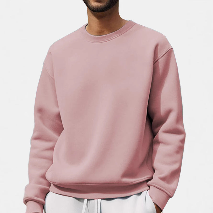 Casual pullover for men with dropped shoulders Chic and Style