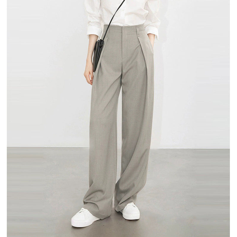 Pantalons larges taille haute pour femmes Chic und Stil 1750846294