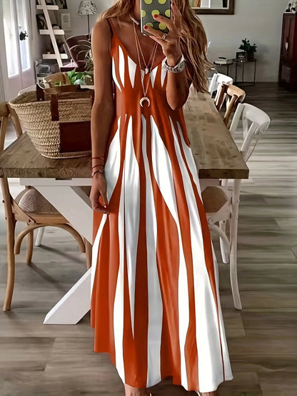 Robe Maxi Femme Longue avec une coupe sans bretelles résistante et toute la longueur Chic und Stil