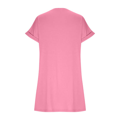 Robe t-shirt décontractée à poches Chic und Stil
