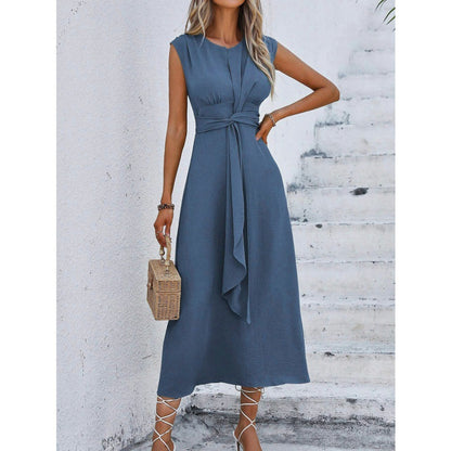 Robe élégante jusqu'aux genoux pour femmes Chic und Stil
