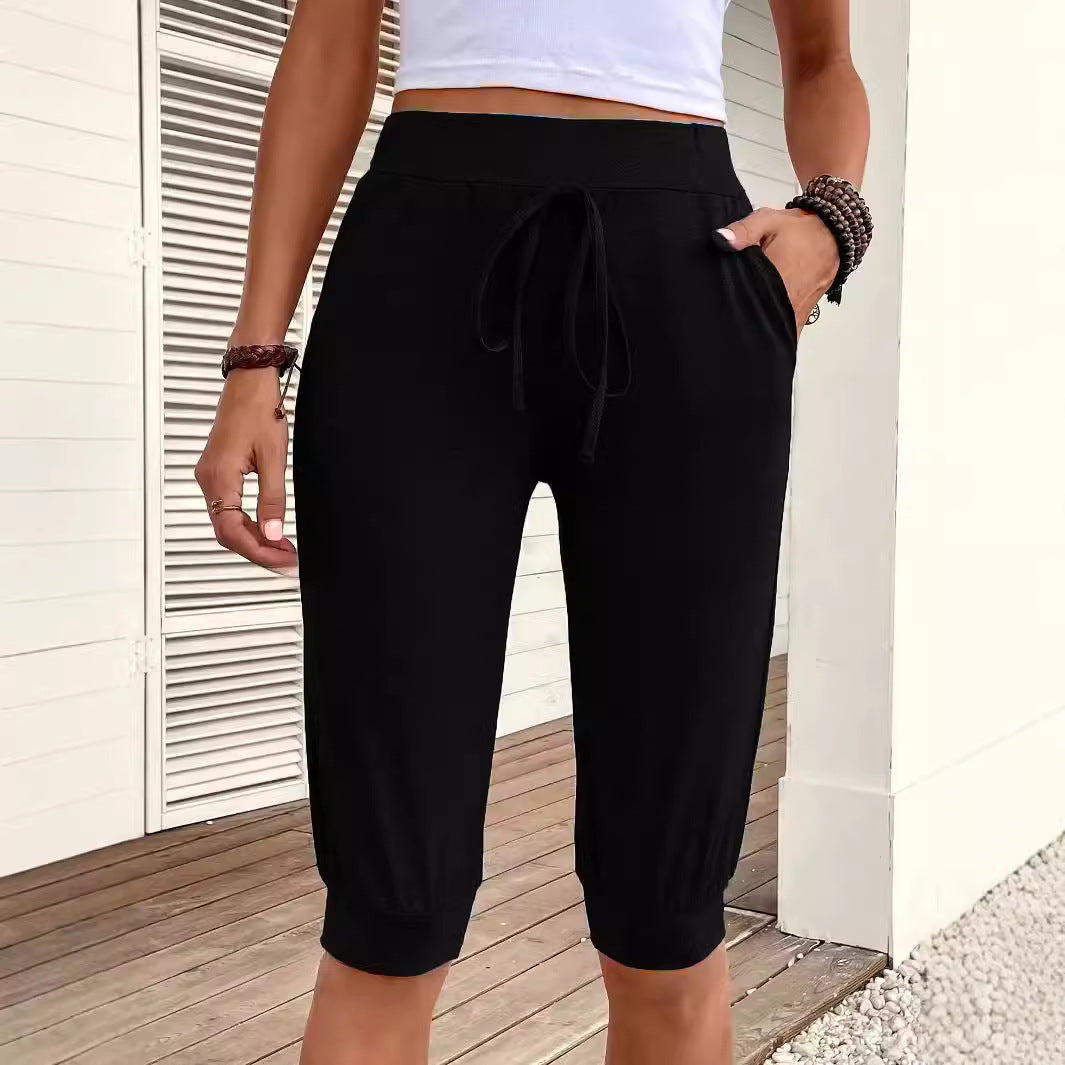 Shorts à capuche pour dames avec cordon de serrage Chic und Stil
