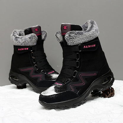 Bottes d'hiver pour femmes avec doublure douce et semelle antidérapante Chic und Stil
