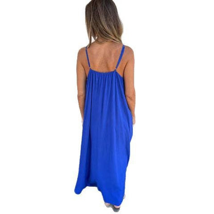 Robe maxi élégante avec dentelle pour femmes Chic und Stil