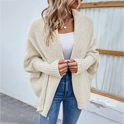 Cardigan pour femmes à coupe ouverte et manches bouffantes Chic und Stil