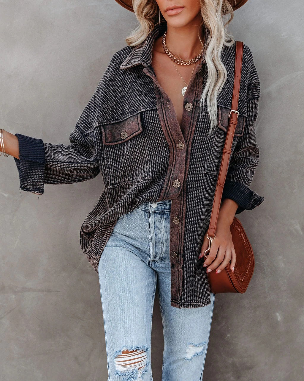 Chemise surdimensionnée pour femmes Chic und Stil