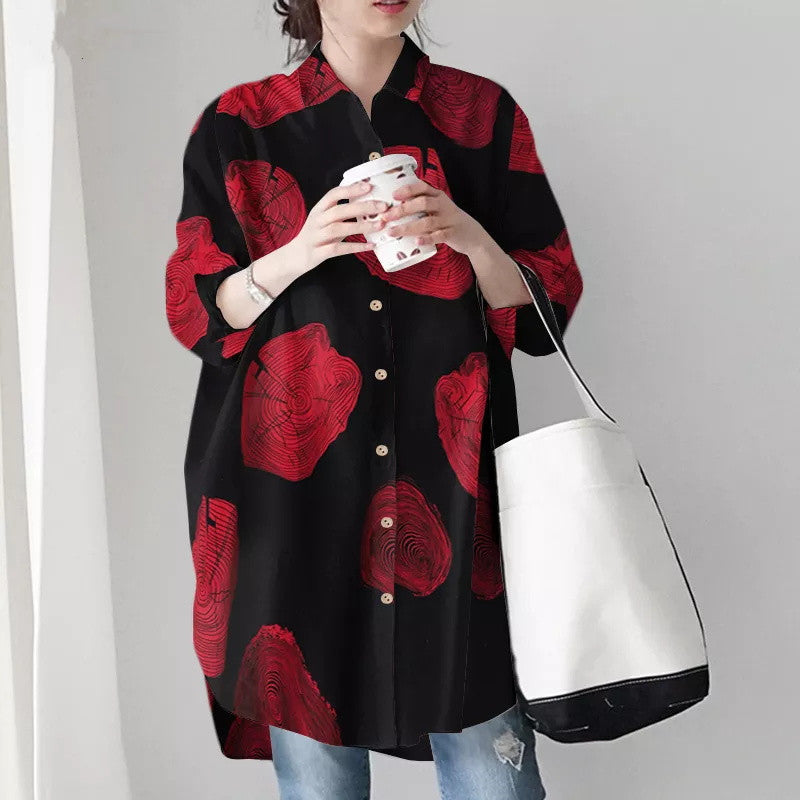 Chemise surdimensionnée à boutons Chic und Stil