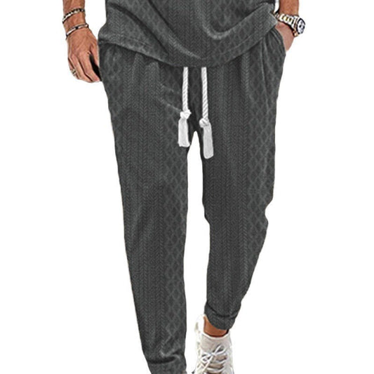 Men's sporty jogger pants with modern accents Chic and Style