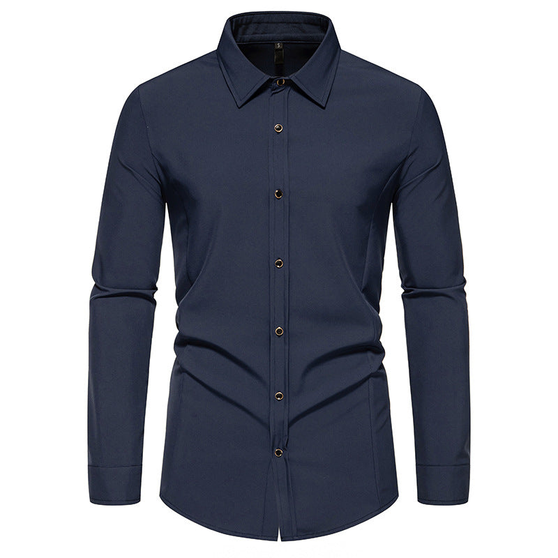 Chemise à manches longues tendance pour hommes avec une coupe élégante Chic und Stil