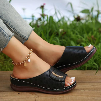 Chaussons de bien-être respirants pour femmes avec semelle ergonomique Chic und Stil