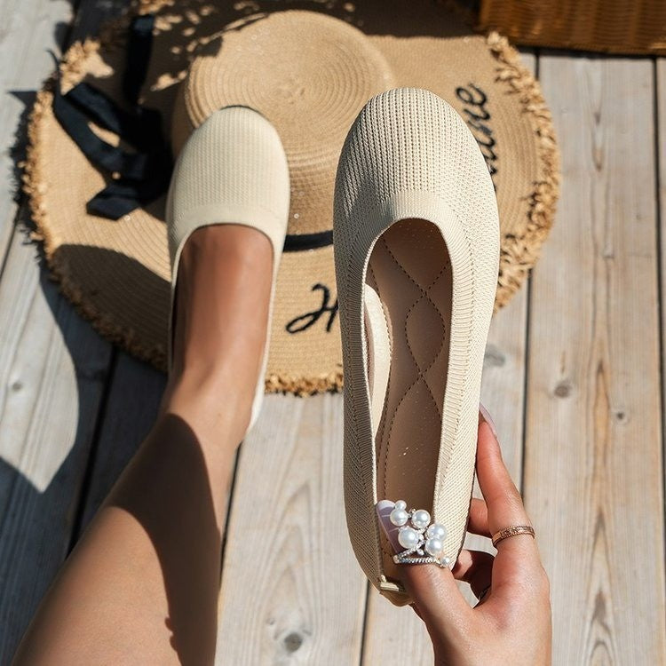 Dames Ballerines Confortables Chic und Stil