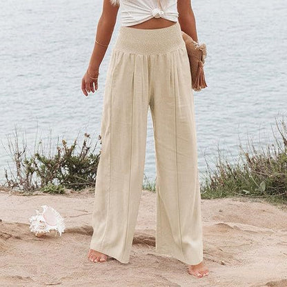 Ladies Wide Palazzo Pants Chic and Style