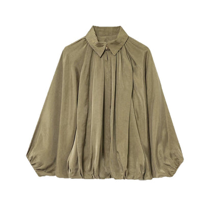 Chemisier élégant pour femmes avec fronces et coupe décontractée Chic und Stil