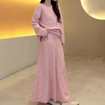 Robe en tricot décontractée pour femmes avec un élégant design dénudé-épaule et un matériau doux Chic und Stil