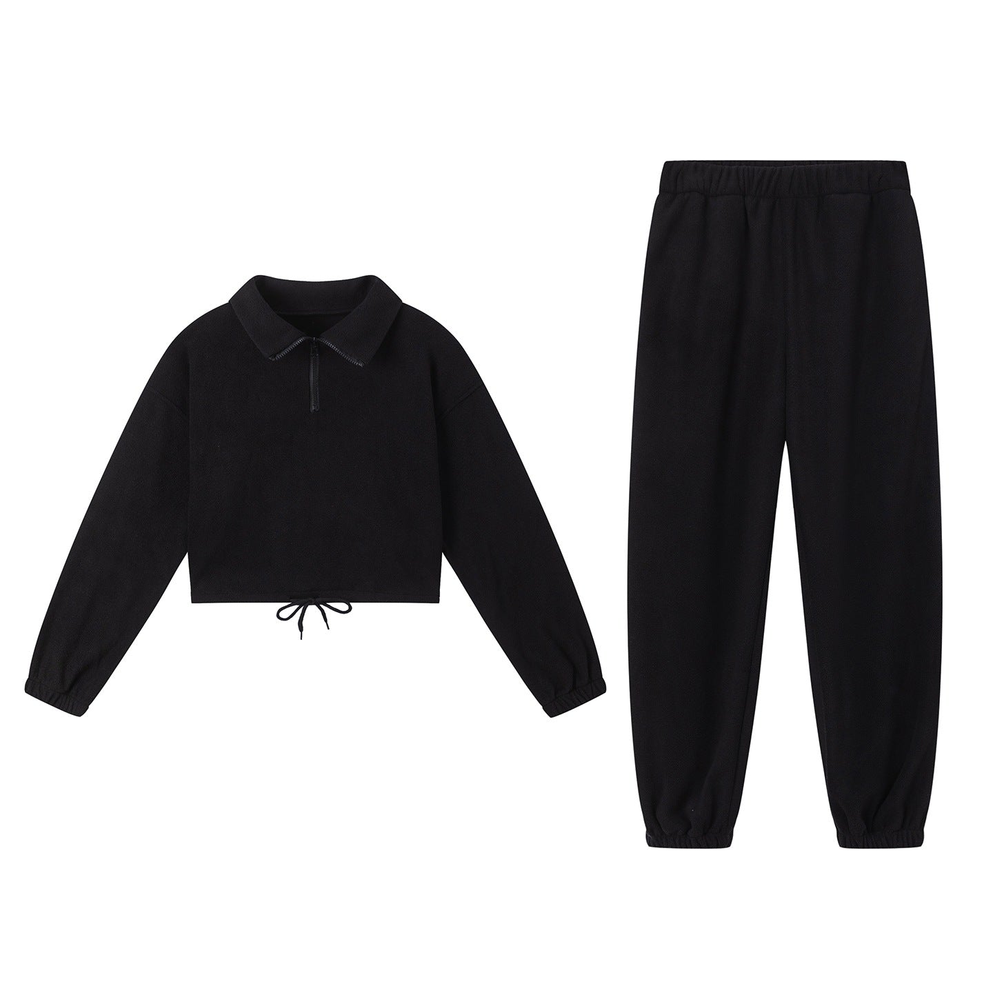 Leisure jumpsuit for women with cropped top and stretchy pants Chic and Style