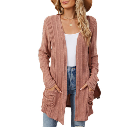 Dames cardigan tricot décontracté Chic und Stil