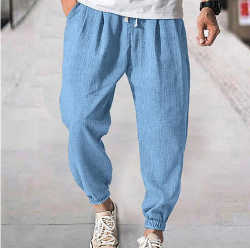 Casual and comfortable sports pants for men with elastic waist Chic and Style