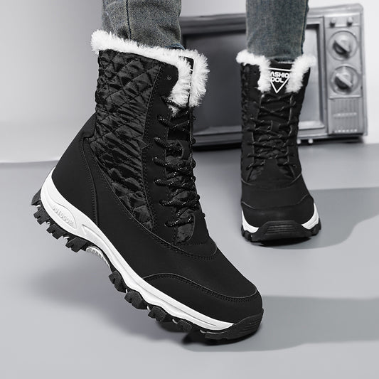 Bottes d'hiver pour femmes avec doublure intérieure isolante et semelle extérieure antidérapante Chic und Stil
