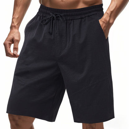 Shorts de loisirs confortables pour hommes avec taille élastique et poches latérales pratiques Chic und Stil