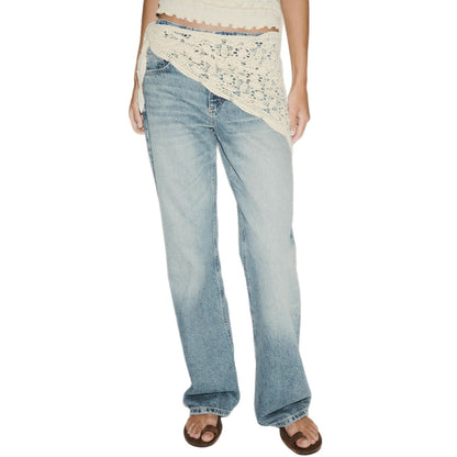 Dames Jean large Chic und Stil