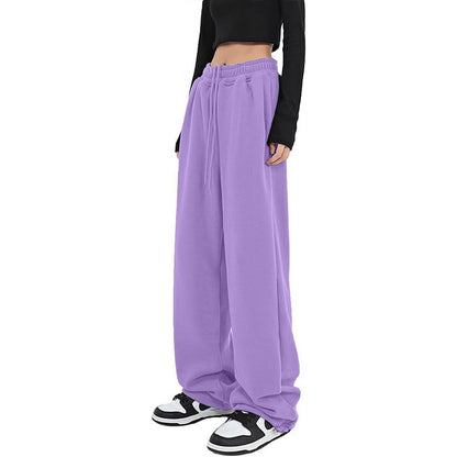 Chill wide pants for women with adjustable waist and practical pockets Chic and Style