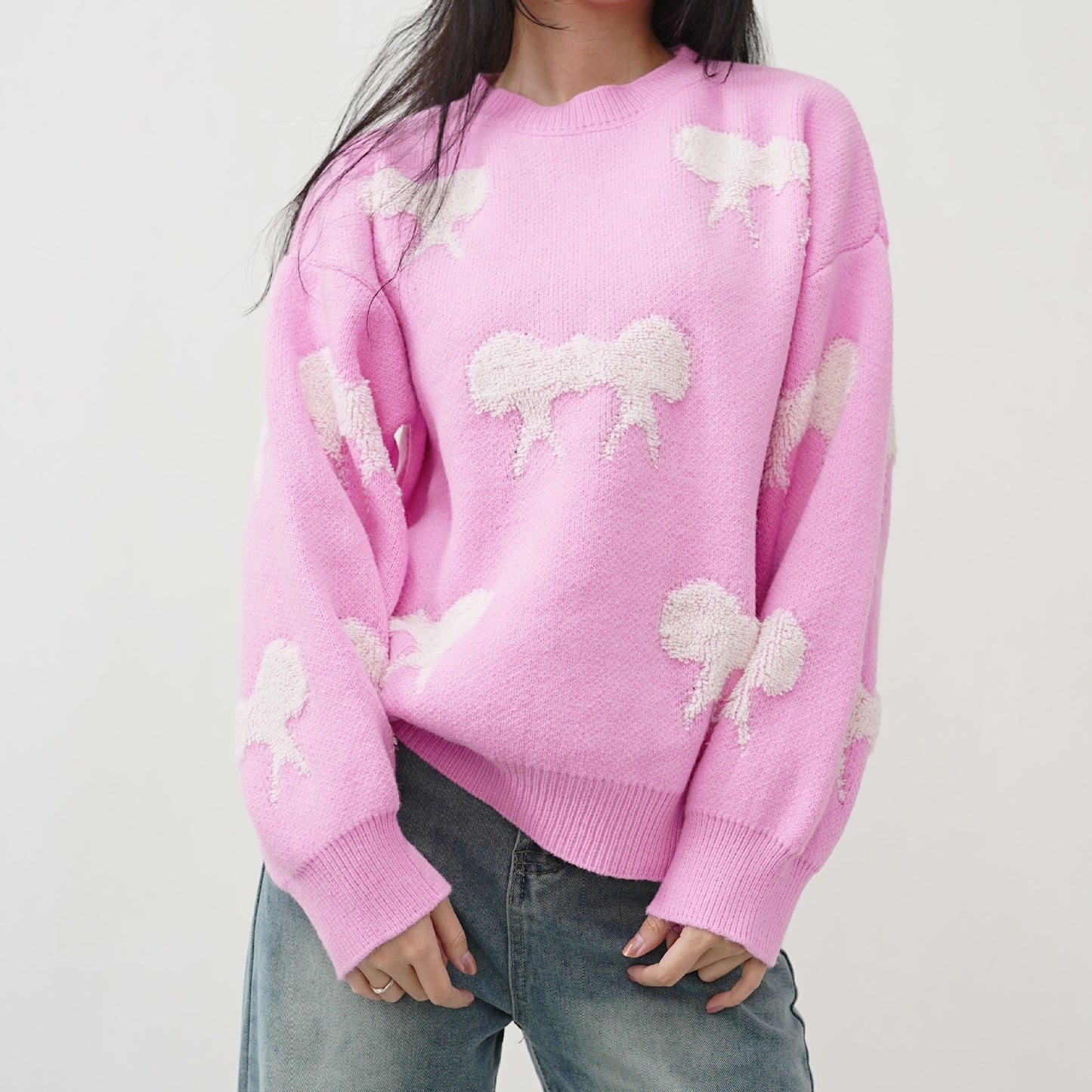 Pull décontracté pour femmes avec un design animalier unique Chic und Stil
