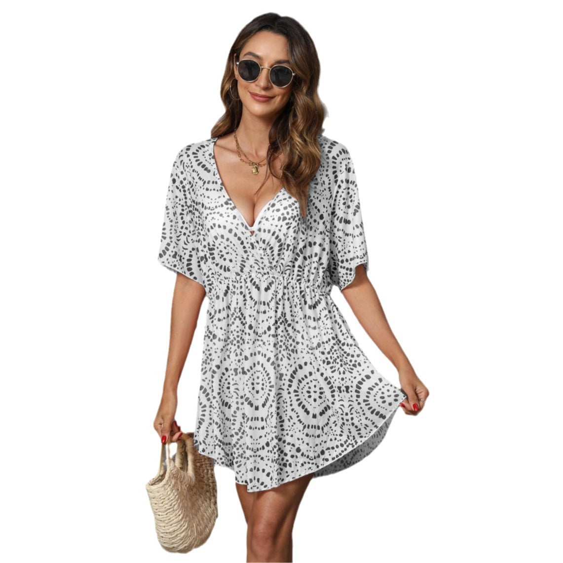 Dames Robe de Plage Légère Chic und Stil