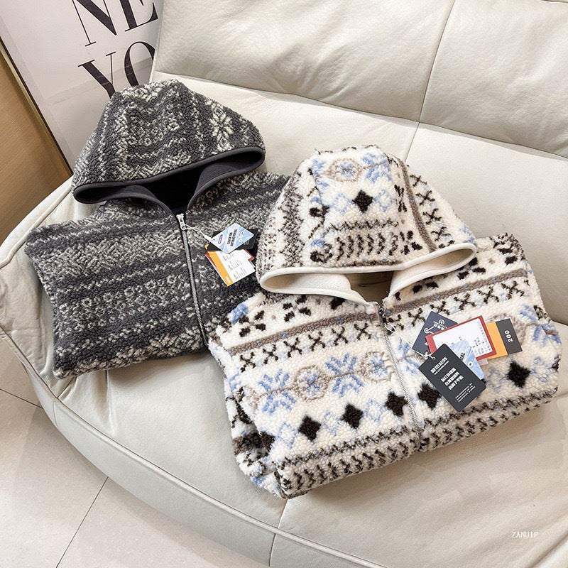 Veste en polaire confortable pour femmes avec motif sud-allemand Chic & Stil