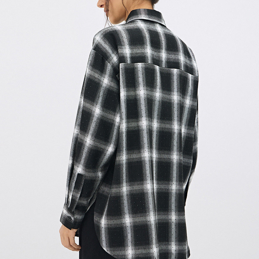 Chemise carrée pour femmes avec coupe décontractée et tissu doux Chic und Stil