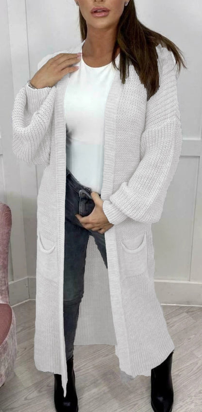 Pull-over pour dames en gros tricot avec coupe décontractée et manches longues Chic und Still