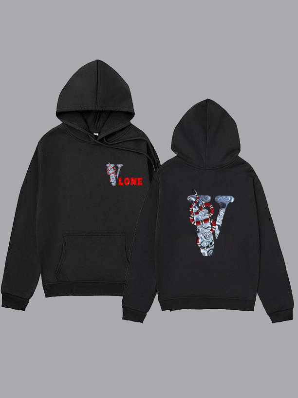 Pull à capuche femme avec déclaration graphique et motif unique Chic und Stil