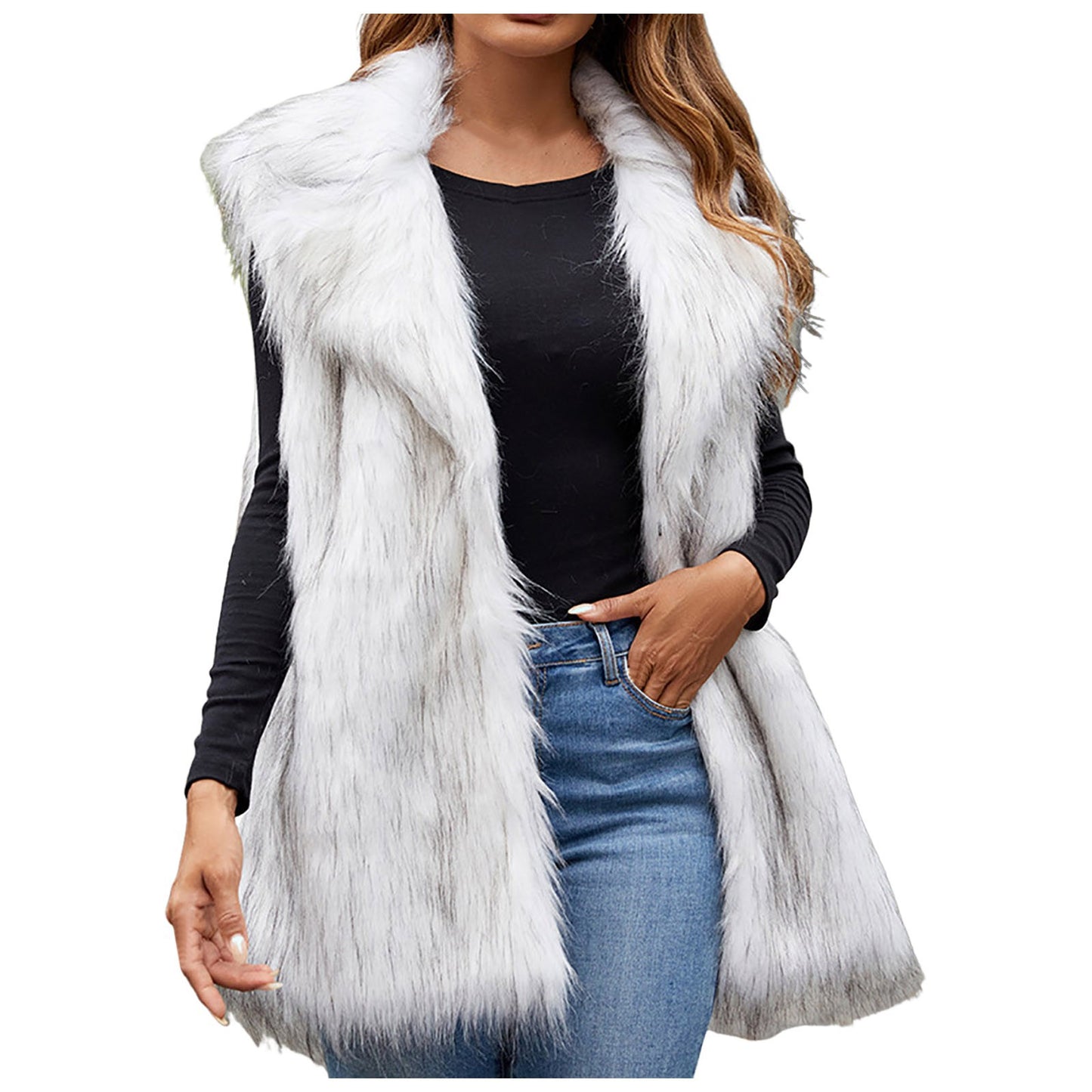 Chic and Style women's faux fur jacket