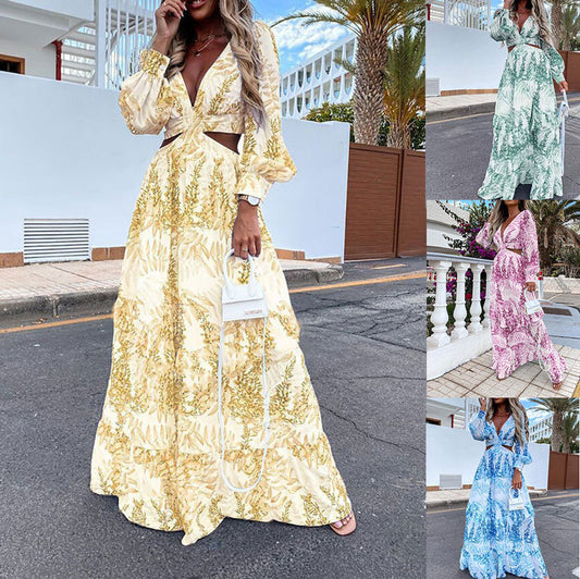 Robe Maxi Bohème pour Femmes Chic und Stil