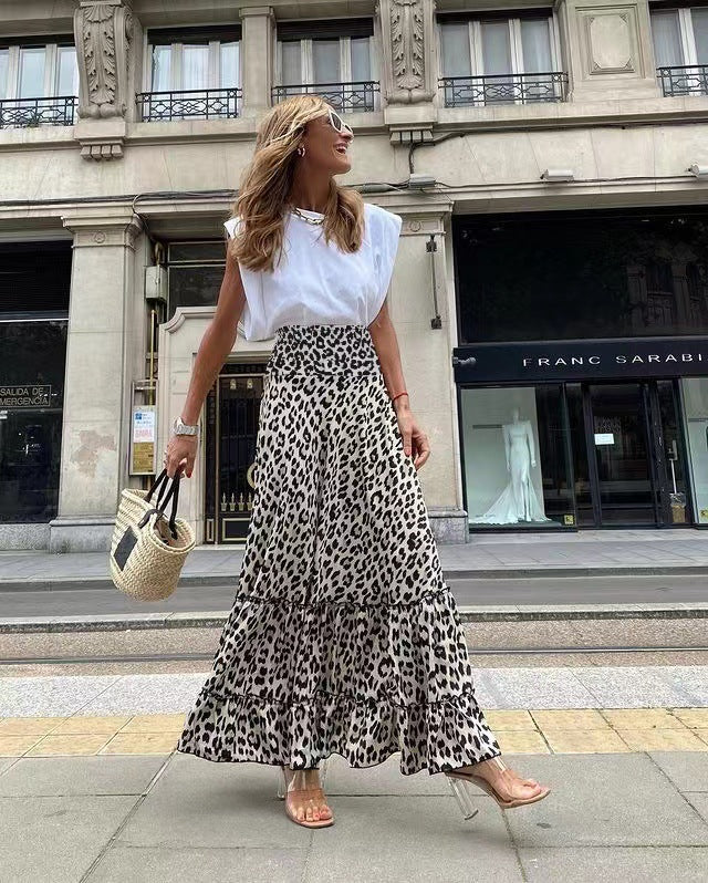 Dames Jupe Maxi Élégante Chic und Stil