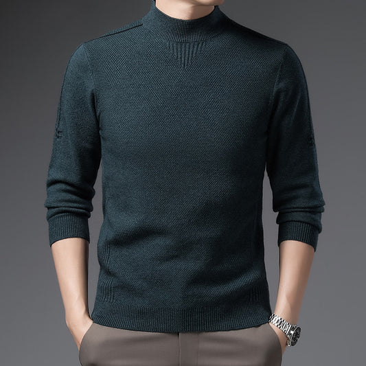 Pullover for men with elegant high collar Chic and Style