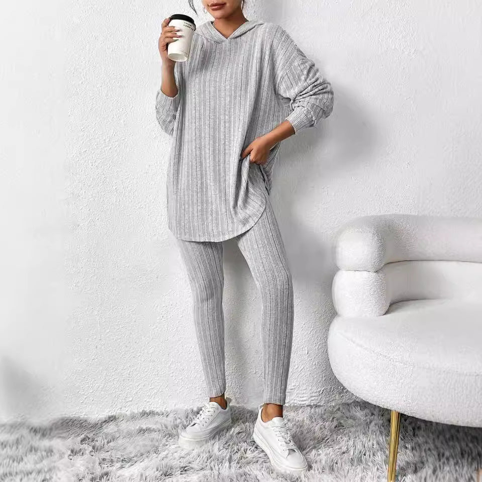 Ensemble décontracté pour dames avec pull oversize et leggings Chic und Stil