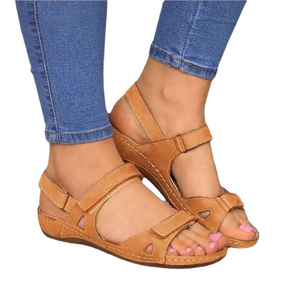 Sandales de confort décontractées réglables pour femmes Chic und Stil