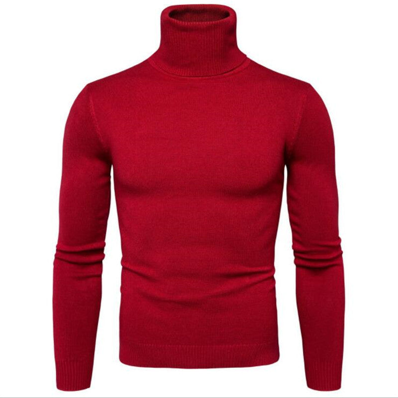 Men’s Merino Wool Turtleneck Sweater, Elegant & Comfortable | Chic und Stil