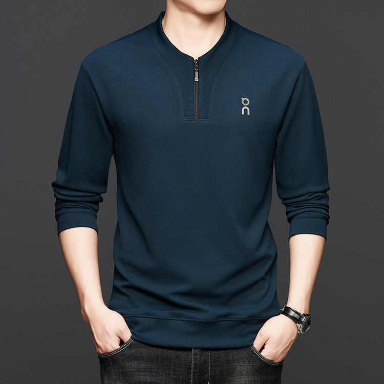 Functional pullover for men with zipper and innovative design Chic and Style