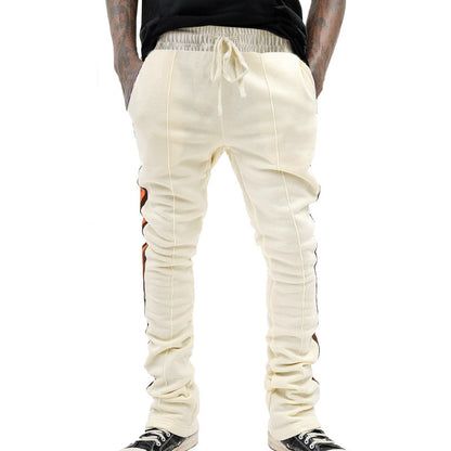 Pantalons de sport pour hommes avec taille élastique et poches latérales pratiques Chic und Stil