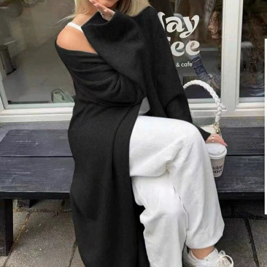 Dames cardigan oversize décontracté Chic und Stil