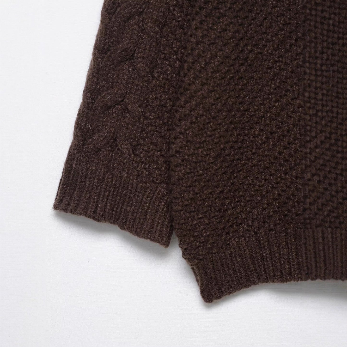 Pull en grosse maille pour femmes avec col rond et coupe décontractée Chic und Stil