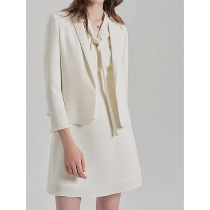 Ensemble robe blazer cintrée pour femmes Chic und Stil