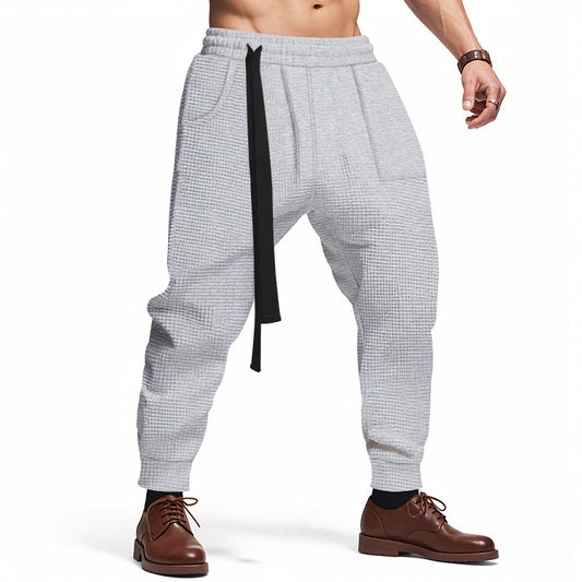 Pantalons de survêtement pour hommes à la mode avec cordon innovant et poches latérales Chic und Stil