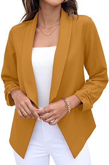 Blazer ouvert décontracté pour femmes Chic und Stil