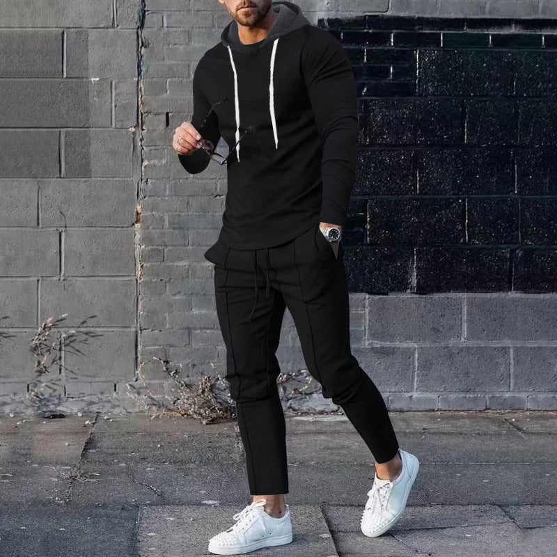 Men's sporty hoodie set with stylish jogger pants Chic and Style